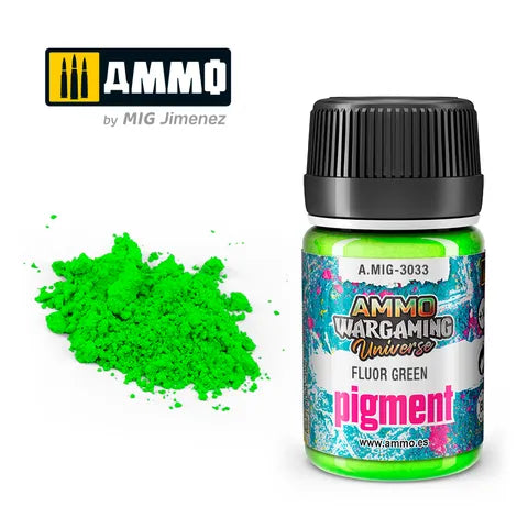 Ammo Pigment War Gaming Fluor Green 35ml
