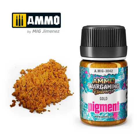 Ammo Pigment War Gaming Gold 35ml