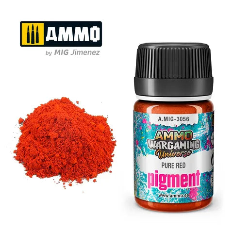 Ammo Pigment War Gaming Pure Red 35ml