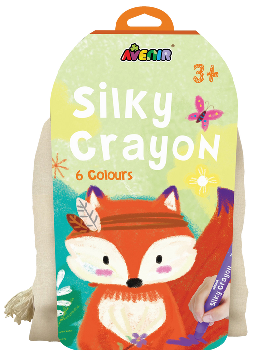 AVENIR - SILKY CRAYONS CANVAS BAG - FOX