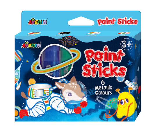 AVENIR - PAINT STICKS - METALLIC (6 COLOURS)