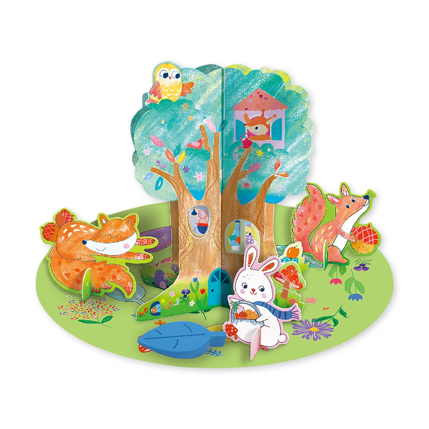 AVENIR - CRAYON ACTIVITY KIT - TREEHOUSE FUN