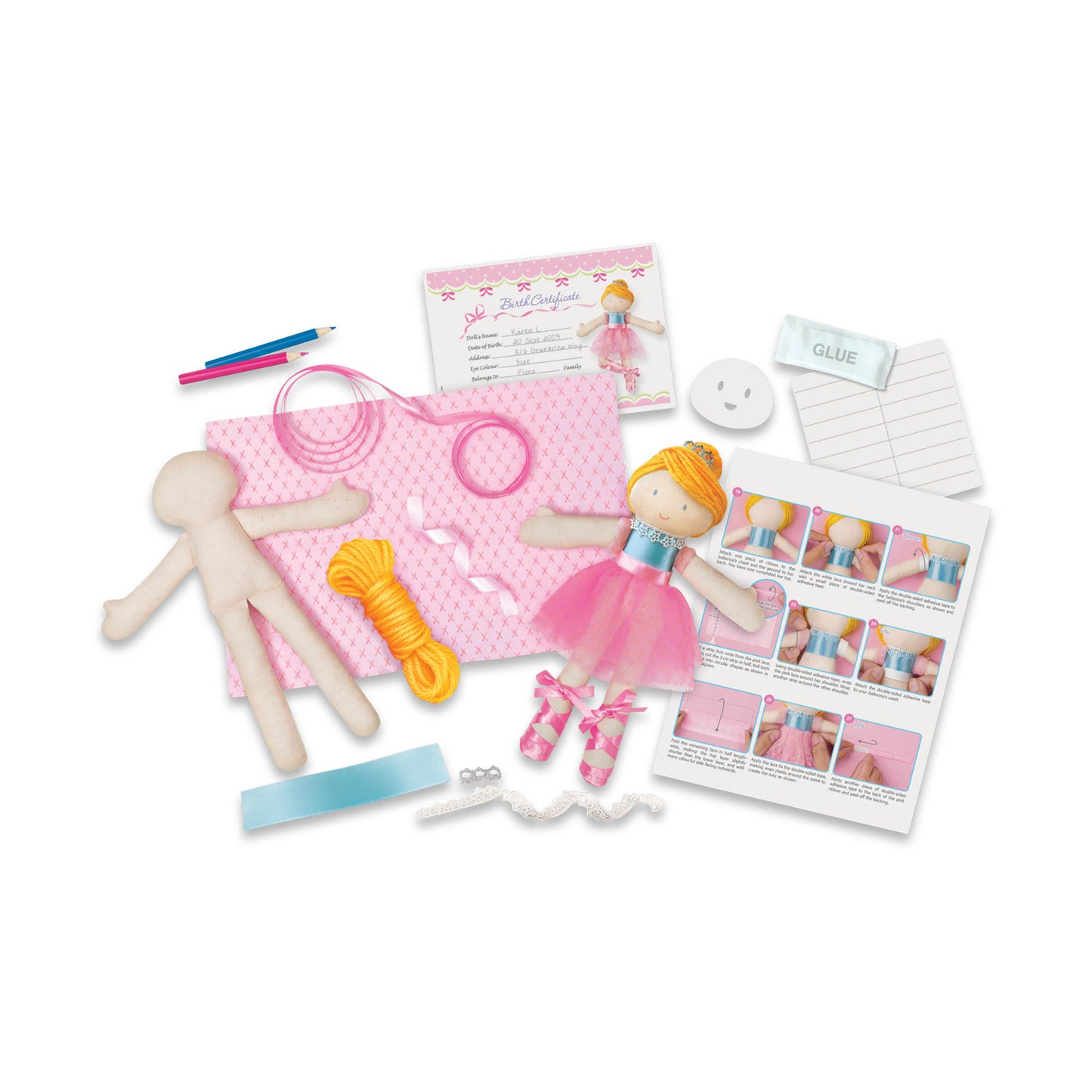 4M - DOLL MAKING KIT - BALLERINA