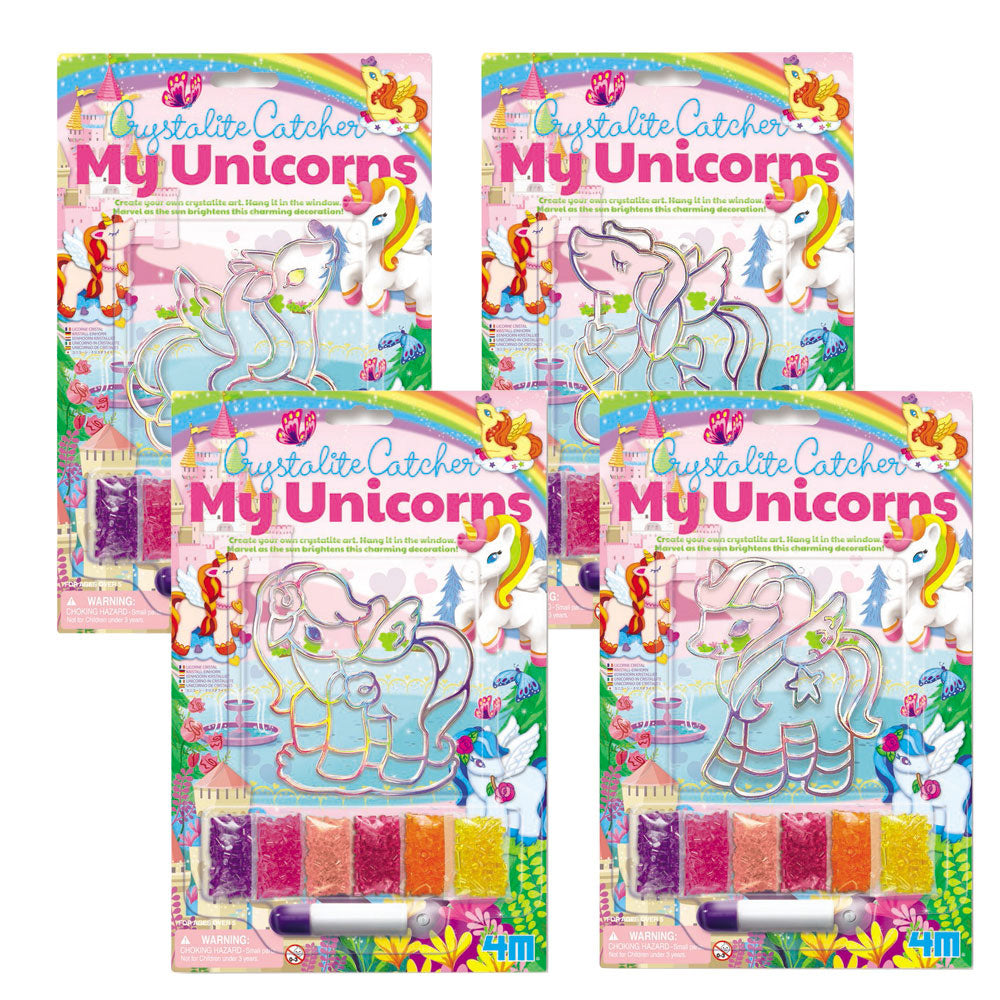 4M - MY UNICORN - CRYSTALITE CATCHER (4 ASSORTED)