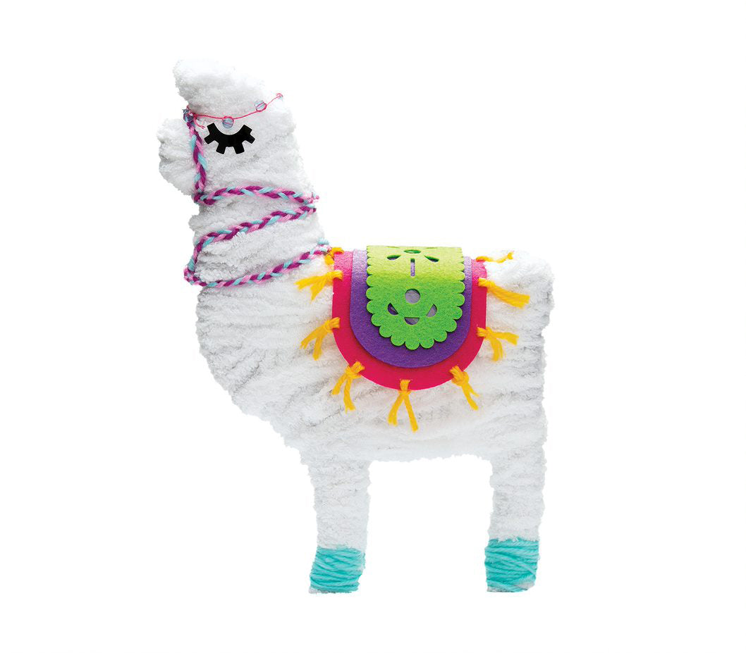 4M - KIDZMAKER - MAKE YOUR OWN LLAMA DOLL