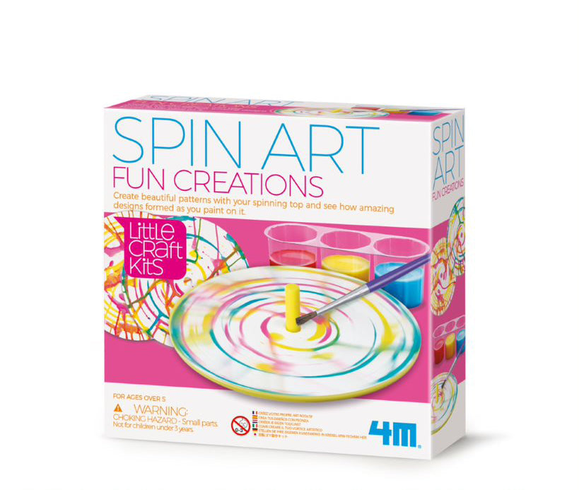 4M - LITTLE CRAFT - SPIN ART FUN CREATION