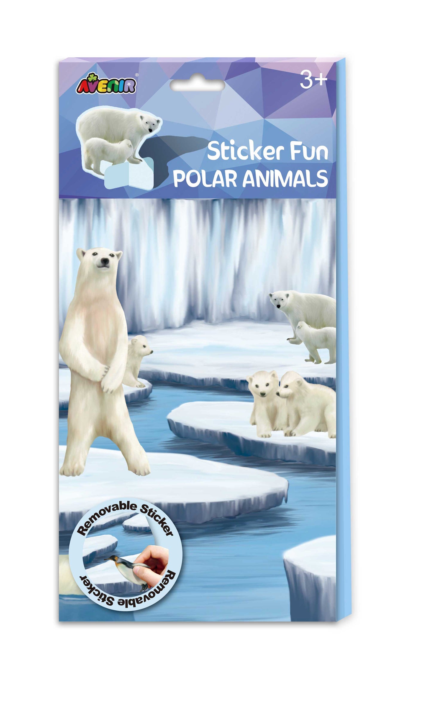 AVENIR - STICKER FUN - POLAR ANIMALS