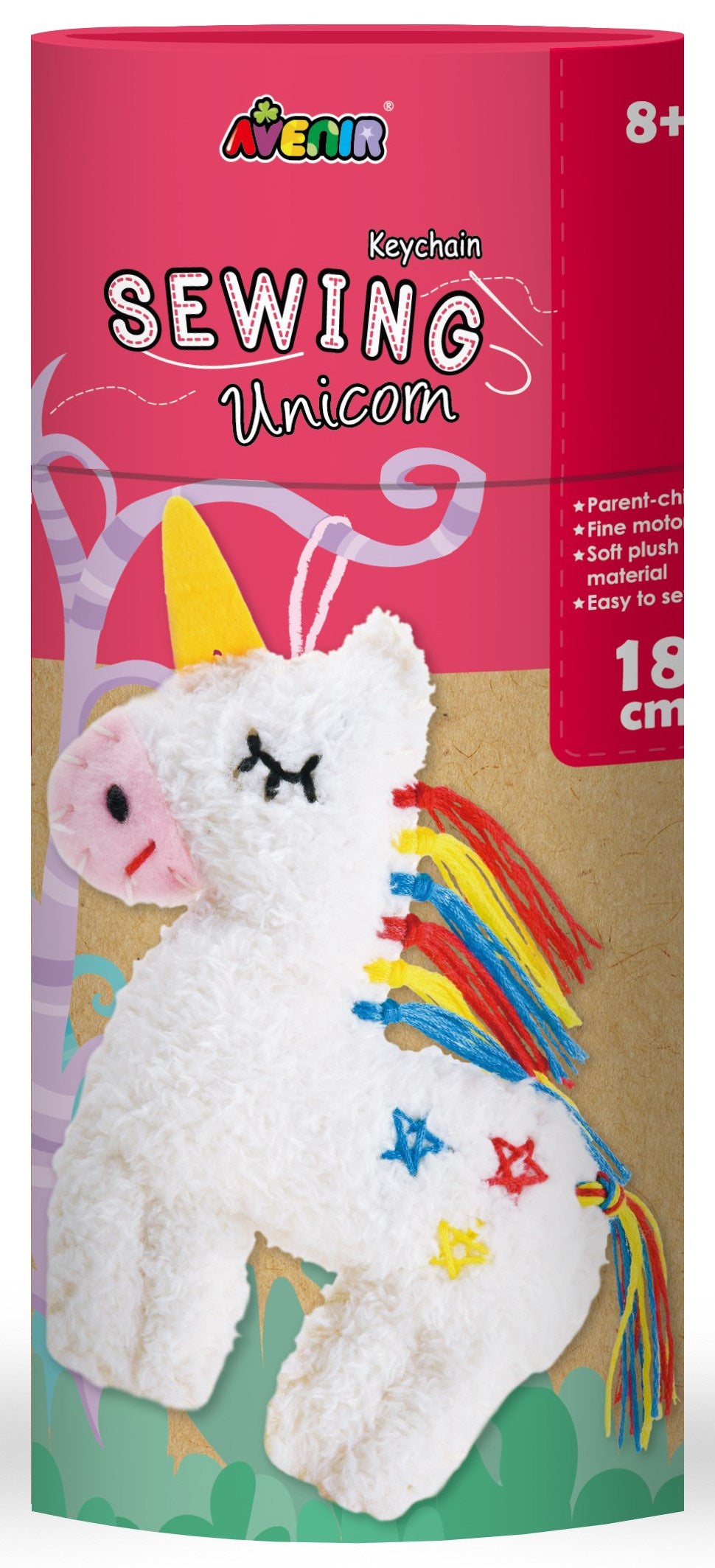 AVENIR - SEWING - KEY CHAIN - UNICORN