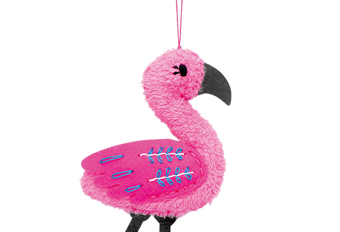 AVENIR - SEWING - KEY CHAIN - FLAMINGO