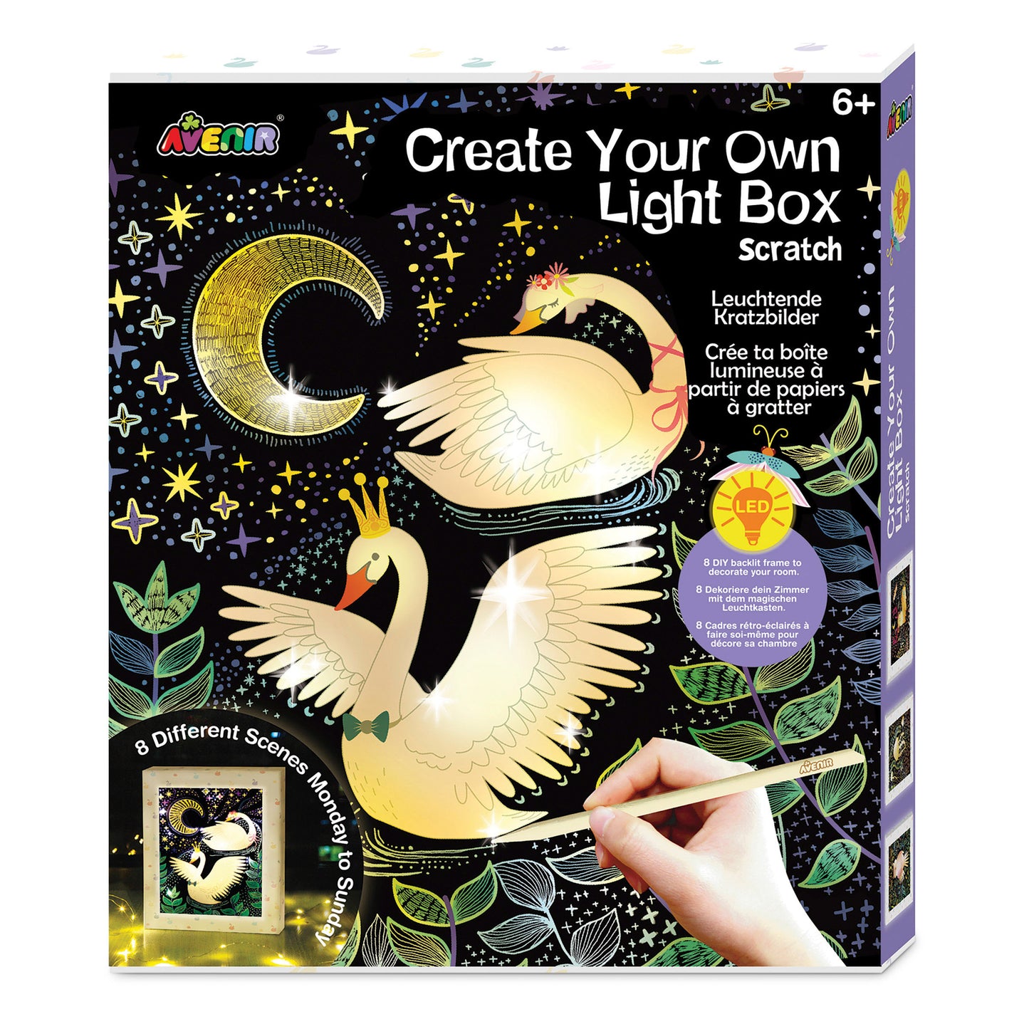 AVENIR - SCRATCH - CREATE YOUR OWN LIGHT BOX