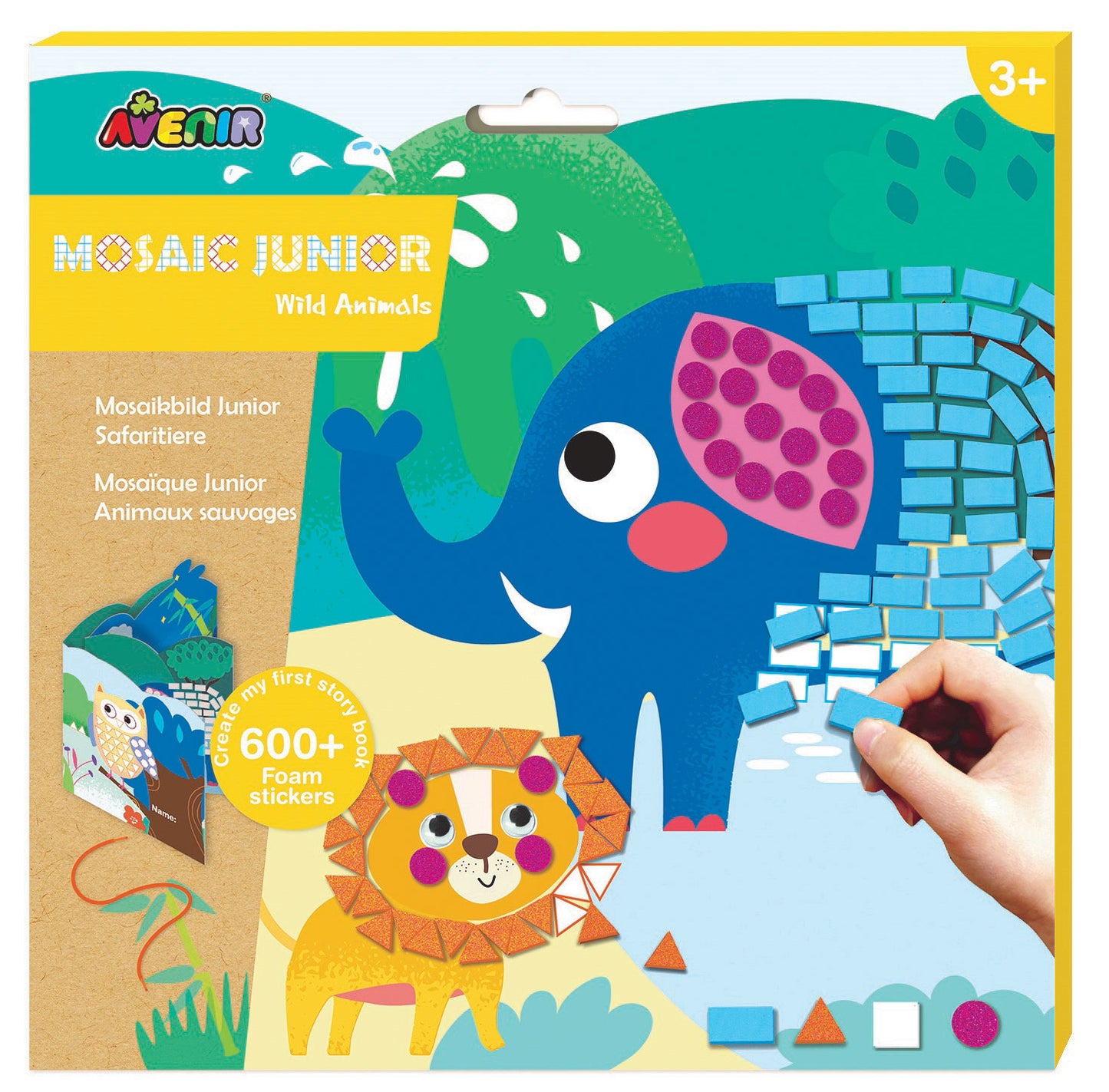 AVENIR - MOSAIC JUNIOR - WILD ANIMALS