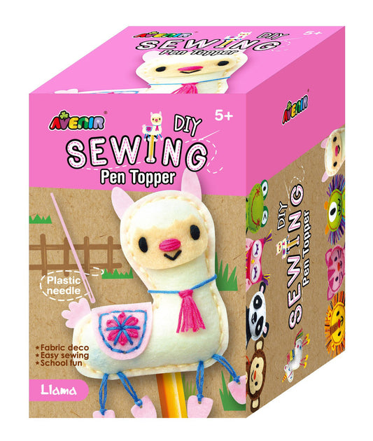 AVENIR - SEWING - PEN TOPPER - LLAMA