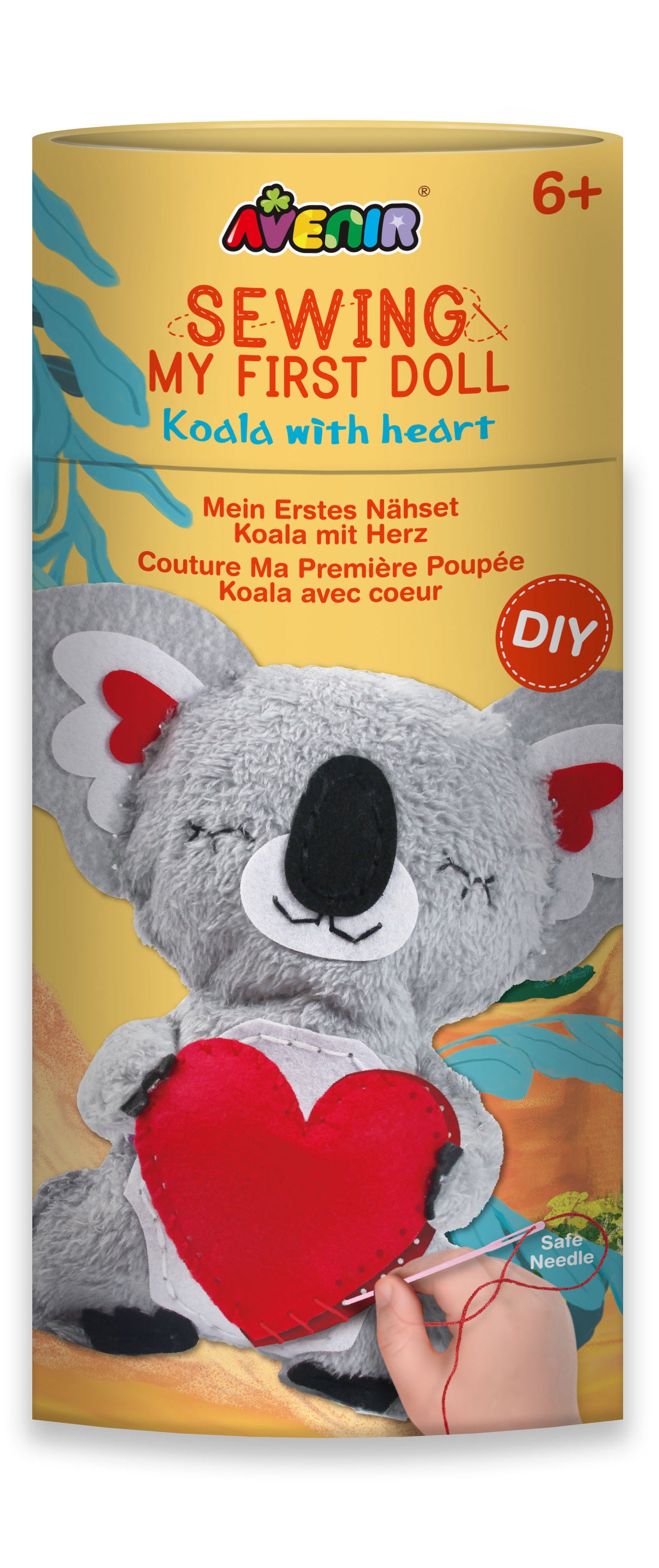 AVENIR - SEWING MY FIRST DOLL - KOALA WITH HEART