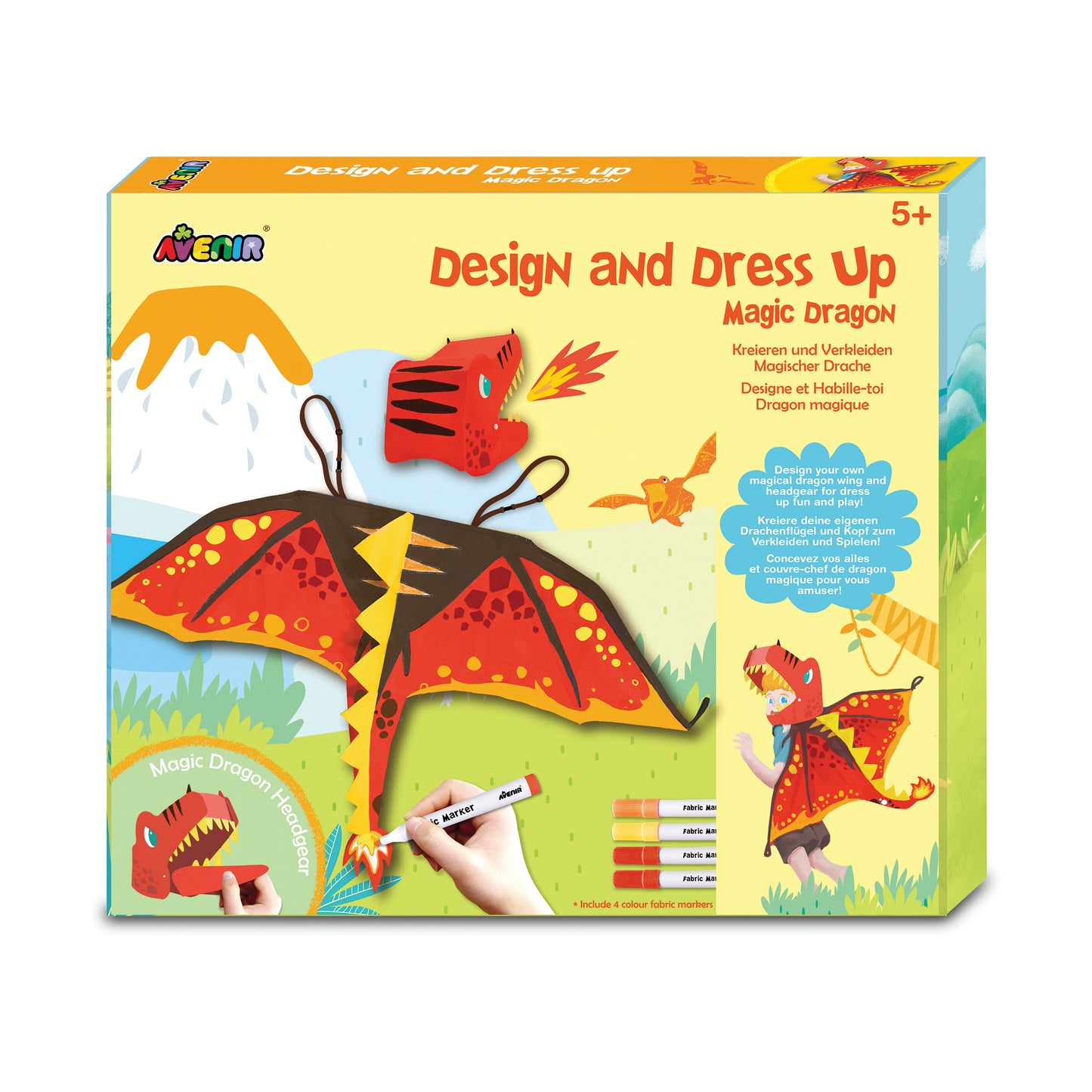 AVENIR - DESIGN & DRESS UP - MAGIC DRAGON