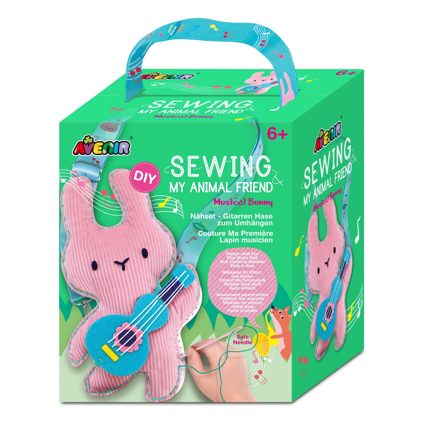 AVENIR - SEWING MY ANIMAL FRIEND - MUSICAL BUNNY