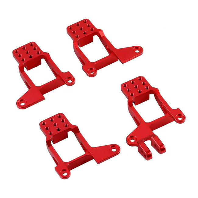 INJORA 4PCS Aluminum Front & Rear Shock Towers Mount for TRX-4