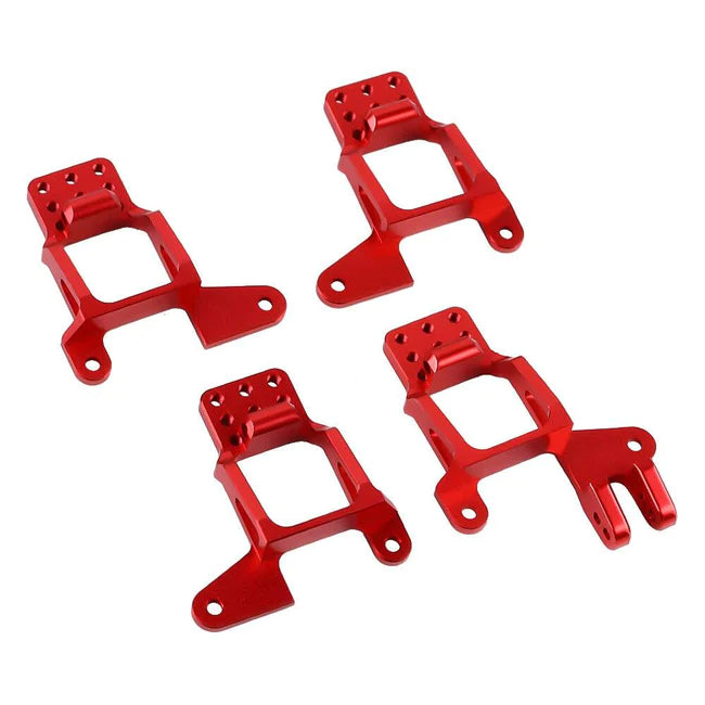 INJORA 4PCS Aluminum Front & Rear Shock Towers Mount for TRX-4