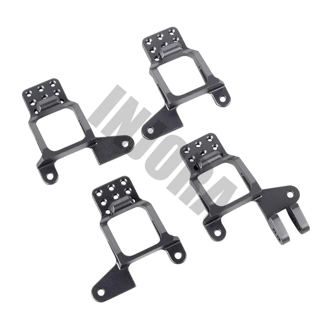 INJORA 4PCS Aluminum Front & Rear Shock Towers Mount for TRX-4