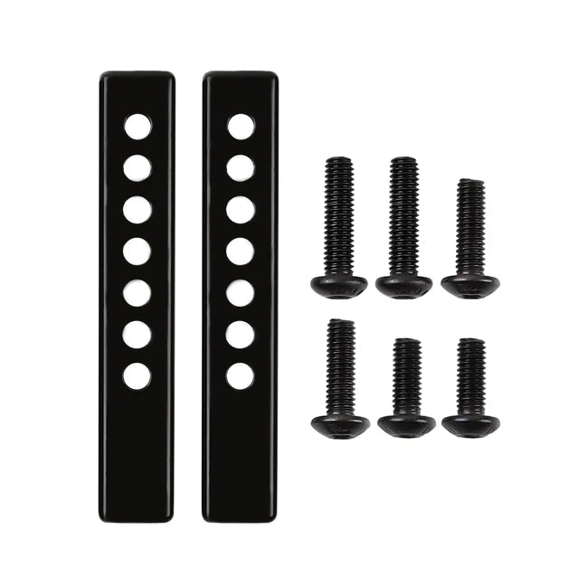 INJORA 2PCS Metal Bumper Mount Holder Post with Screws for TRX4 SCX10 & SCX10 II