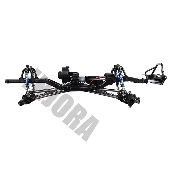 INJORA 313mm Wheelbase Assembled Frame Chassis for SCX10 II 90046