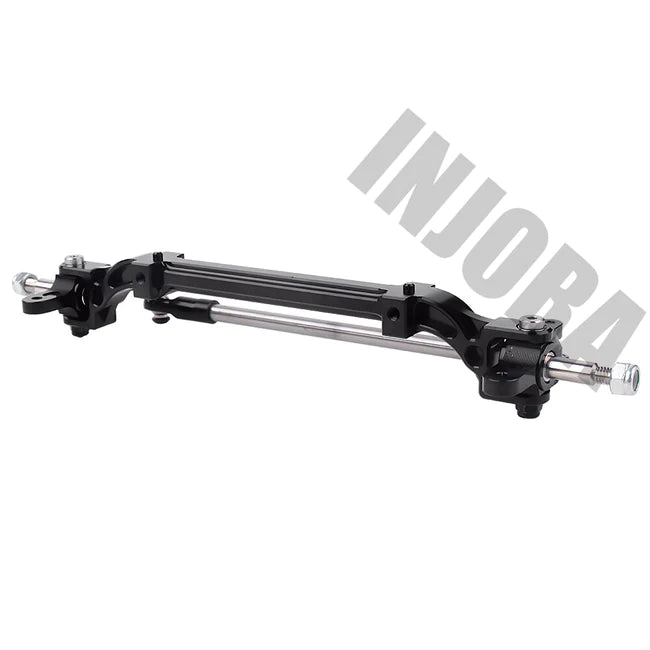 INJORA 1PCS Metal Front Axle with Steering Link for 1/14 Tamiya Tractor
