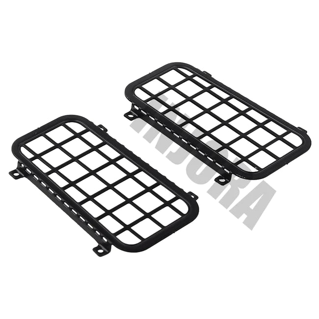 INJORA 5PCS Metal Window Mesh Protective Net for Traxxas TRX-4 Defender