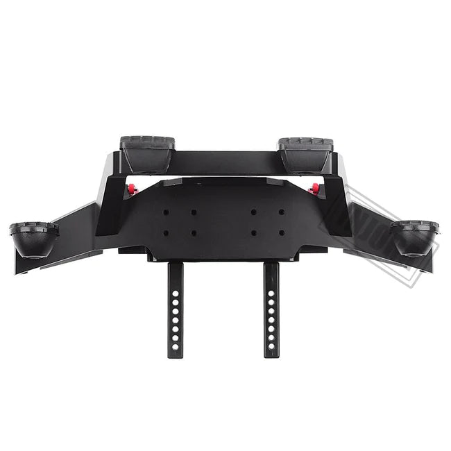 INJORA Metal Front Bumper with LED Light for Traxxas TRX-4 Sport 82024-4