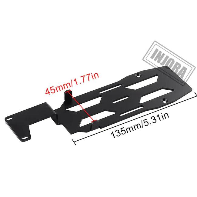 INJORA Metal Battery Mounting Plate Tray for Traxxas TRX-4