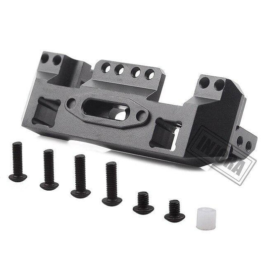 INJORA 1PCS Aluminum Front Servo Stand Bumper Mount for Traxxas TRX-4