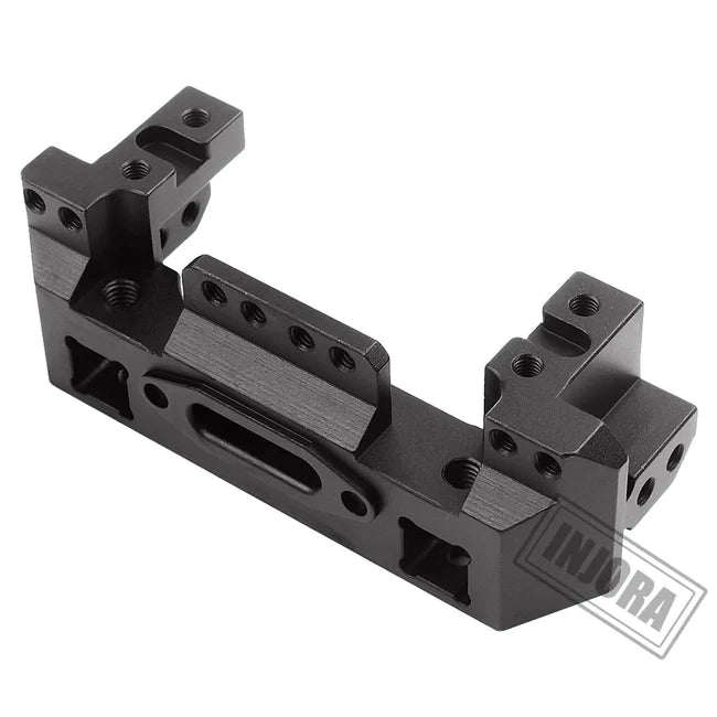 INJORA 1PCS Aluminum Front Servo Stand Bumper Mount for Traxxas TRX-4