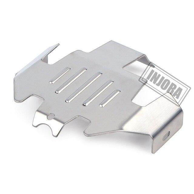 INJORA Metal Axle Protector Chassis Armor Plate for Traxxas TRX-4