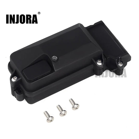 INJORA Plastic Waterproof Radio Device Receiver Box for 1/10 RC Crawler