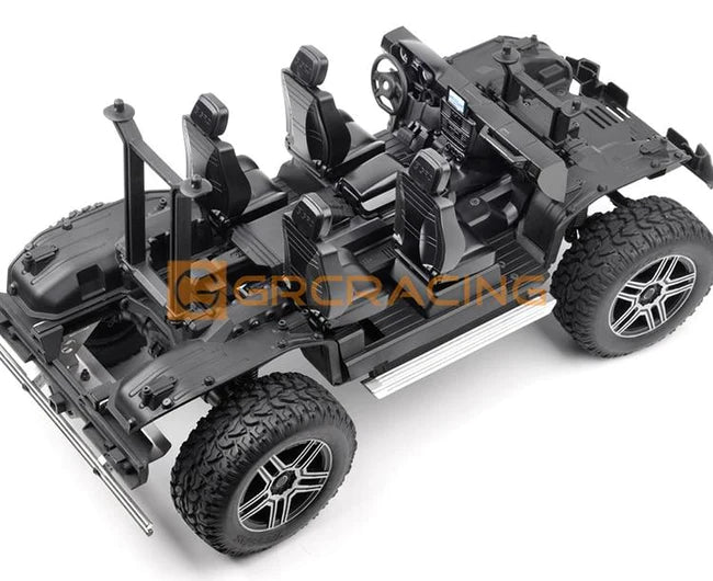 INJORA Black Interior Body Shell Cab Seat Kit for TRX4 G500 TRX6 G63