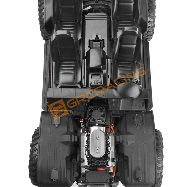 INJORA Black Interior Body Shell Cab Seat Kit for TRX4 G500 TRX6 G63