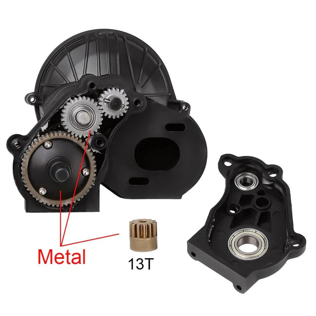 INJORA Complete Gearbox Transmission Gears Set for Axial SCX10 II