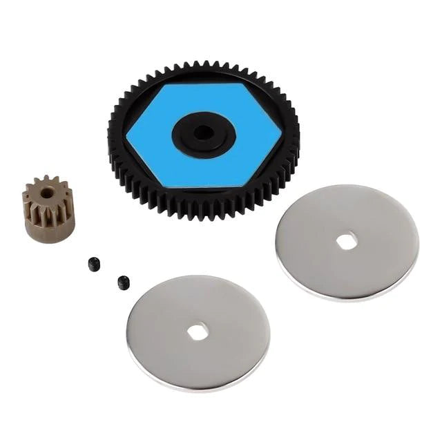 INJORA Complete Gearbox Transmission Gears Set for Axial SCX10 II