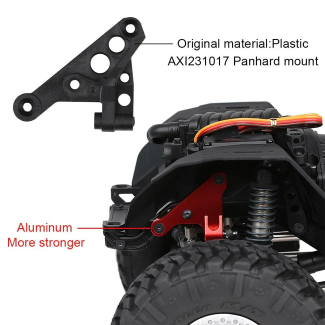 INJORA CNC Aluminum Panhard Mount for AXAIL SCX10 III AXI231017