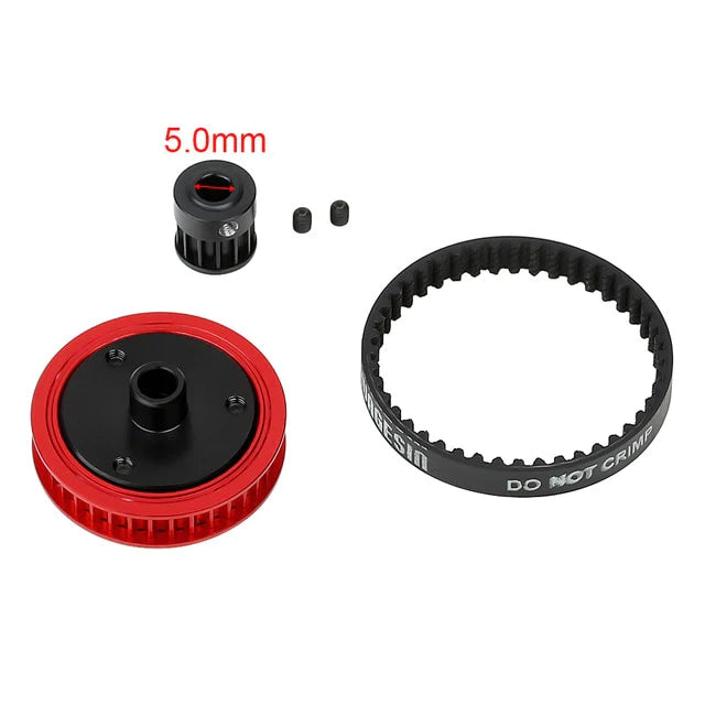 INJORA 3.2/5.0 Belt Drive Transmission Gears System for Axial SCX10 II 90046