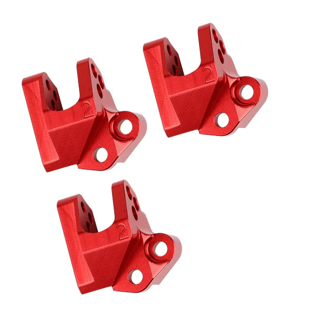 INJORA 3Pcs Aluminum Alloy Upper Center Link Mounts for Axial SCX10 III AXI03007