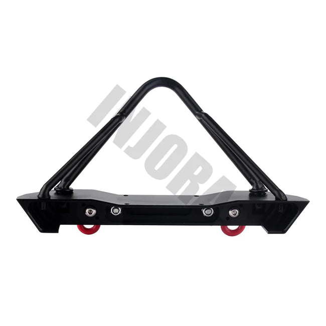 INJORA 135mm Metal Front Bumper with Winch Mount for SCX10 & SCX10 II