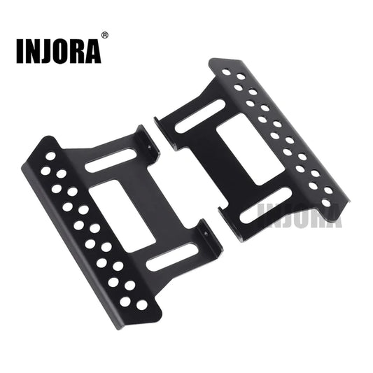 INJORA 2PCS Metal Pedal Rock Sliders for 1/10 Axial SCX10