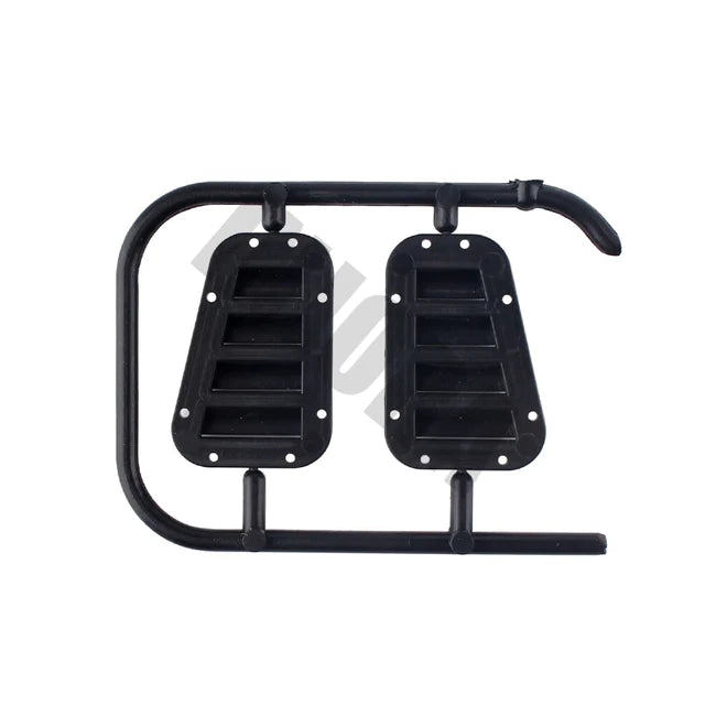 INJORA 2PCS Black Plastic Intake Grille Cover for Traxxas TRX-4