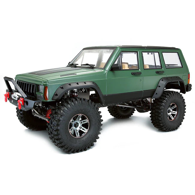 INJORA 313mm 12.3" Wheelbase Jeep Cherokee Painted Hard Plastic Body for Axial SCX10 & SCX10 II 90046 90047