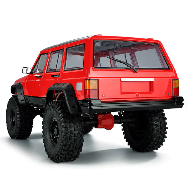 INJORA 313mm 12.3" Wheelbase Jeep Cherokee Painted Hard Plastic Body for Axial SCX10 & SCX10 II 90046 90047