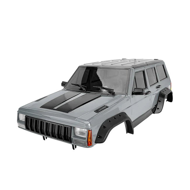 INJORA 313mm 12.3" Wheelbase Jeep Cherokee Painted Hard Plastic Body for Axial SCX10 & SCX10 II 90046 90047