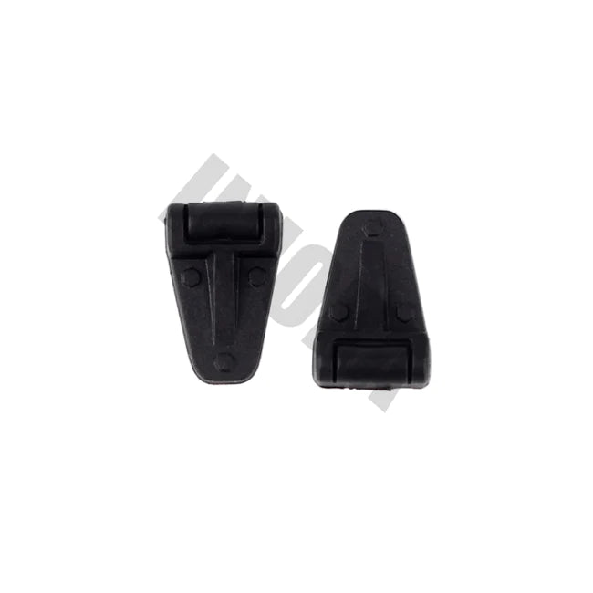 INJORA 2PCS Black Plastic Engine Cover Hinge for Traxxas TRX-4