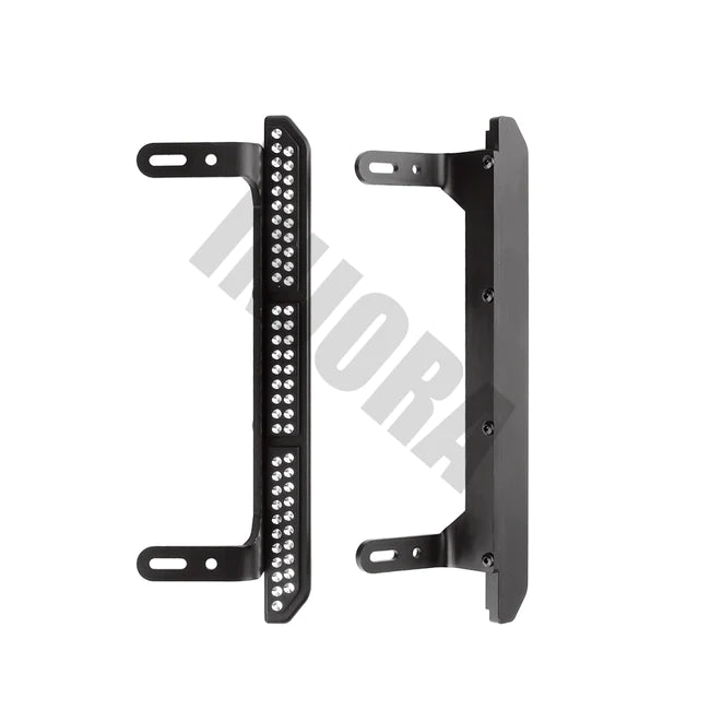 INJORA 2PCS Metal Rock Sliders Pedal for 1/10 Traxxas TRX-4