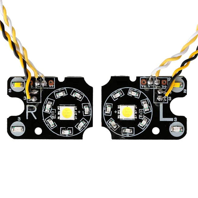 INJORA Front Rear LED Lights Lamp Group for Traxxas TRX-4 Defender