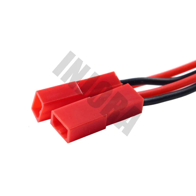 INJORA 1Pcs Battery JST Female Connector Y Cable for Traxxas TRX-4 ESC