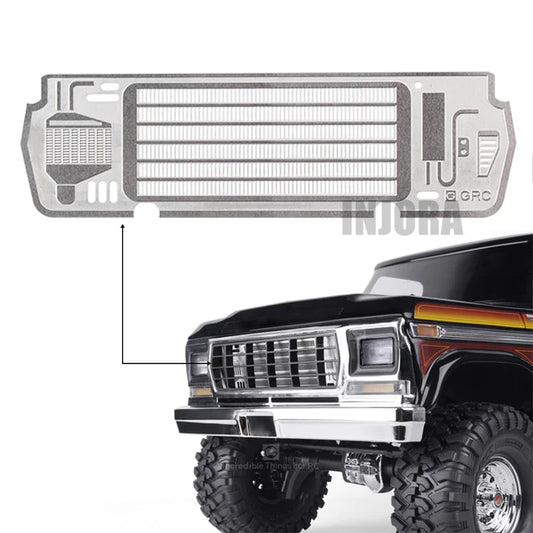 INJORA Metal Inlet Grille Cover for Traxxas TRX4 Bronco 82046-4